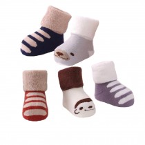5 Pair Pure Cotton boys Newborn Baby Socks Warm Foot Socks, 1-3years