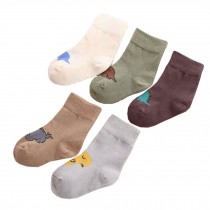 5 Pairs of Cozy Soft Kids Products Comfortable Wear Unisex Durable Cotton Socks,dinosaur??2-3 years