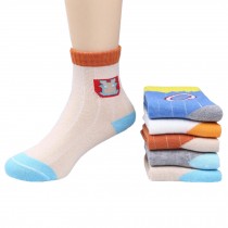 5 Pairs of Cozy kids Cotton Socks Children  Gifts Comfortable Socks,5-6years??