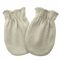 Warm Unisex-Baby Gloves Newborn Mittens Soft No Scratch Mittens, Pea-green
