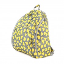Fashionable High-Capacity Diaper Bag Baby Items Bag Mommy Backpack-Yellow