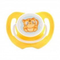 Lovely Cartoon Free Nighttime Infant Pacifier, Cute Tiger,Yellow