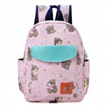 Kids' School Backpack Cute Backpacks School Bag Animal Cartoon Lovely Bear,Pink