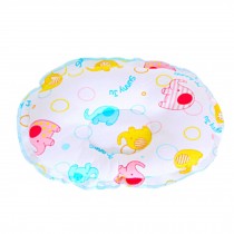Cute and Soft Newborn Baby Anti-roll Pillow Prevent Flat Head Elephant Pattern