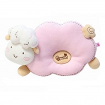 Cute baby Newborn Baby Anti-roll Pillow Prevent Flat Head Pink Sheep