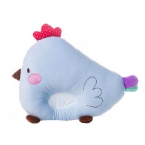 Adorable Baby Pillow For Newborn  Cotton, Protection for Flat Head Syndrome  (chicken)??blue