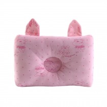 Adorable Baby Pillow For Newborn  Cotton, Protection for Flat Head Syndrome  ??pink