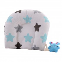 Adorable Soft Baby Pillow For Newborn  Cotton Prevent Flat Head Baby Pillows,  #3