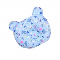 Adorable Soft Newborn Baby Anti-roll Pillow Prevent Flat Head-Lovely Rabbit,Blue