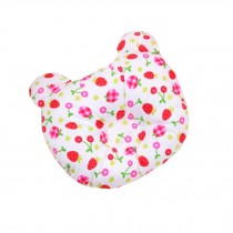 Adorable Soft Newborn Baby Anti-roll Pillow Prevent Flat Head-Lovely Strawberry