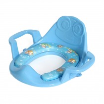 Arm and Hammer Secure Comfort Potty Seat, Baby Potty Ring With Cushion, Blue