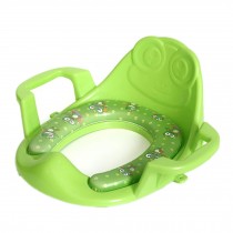 Arm and Hammer Secure Comfort Potty Seat, Baby Potty Ring With Cushion, Green