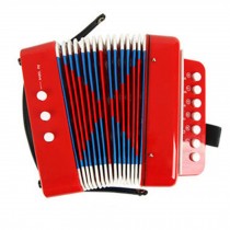 Kid's Toy Instrument /Kid's Accordion For Both Boys and Girls ,Red