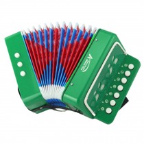 Kid's Toy Instrument /Kid's Accordion For Both Boys and Girls ,Green