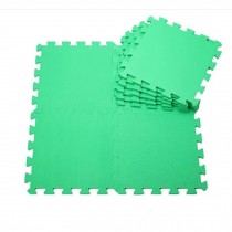 Quality Waterproof Baby Foam Playmat Set-9pc /Green