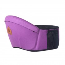 Baby Carrier Single Waist Stool Hip Seat Carrier,Pure Cotton Baby Carrier Purple