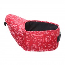 Baby Carrier Single Waist Stool Seat Carrier,oxford fabric Baby Carrier Red