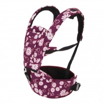 Multifunctional Baby Carrier Waist Stool Strap Carrier,Painted Design Amaranth