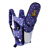 Multifunctional Cotton Baby Carriers Backpack,Household & Travel Starry Sky Navy