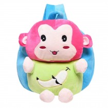 Children Shoulder Bag Cute Cartoon Bag Animals Kids Book Backpack Baby Girls School Bag,Monkey