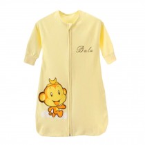 Lovely Summer Spring Baby Cute Sleeping Sack Cotton Wearable Blanket kids gift,0-3 Yrs??XL,Yellow