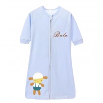 Lovely Summer Spring Baby Cute Sleeping Sack Cotton Wearable Blanket kids gift,0-3 Yr,XL,blue, sheep