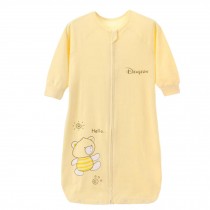 Lovely Summer Spring Baby Cute Sleeping Sack Cotton Wearable Blanket kids gift, 0-5 Yrs,bear Yellow