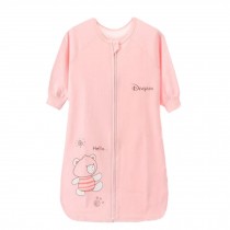 Lovely Summer Spring Baby Cute Sleeping Sack Cotton Wearable Blanket kids gift, 0-5 Yrs,bear pink