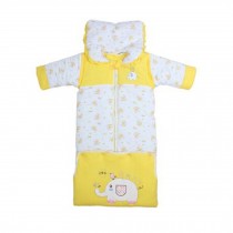 Unisex-Baby Winter/Fall 100% Cotton thicken Sleep Bag Sack,??l??phant yellow