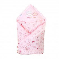 Winter/Fall Thick Cotton Swaddle Baby Adjustable SleepSack,A pink