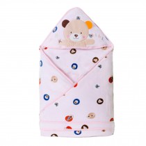 Winter/Fall Thick Cotton Swaddle Baby Adjustable SleepSack,C pink