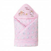 Winter/Fall Thick Cotton Swaddle Baby Adjustable SleepSack,D pink