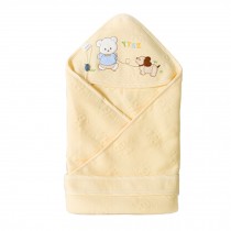 Spring/Fall Cotton Swaddle Baby Adjustable SleepSack,yellow