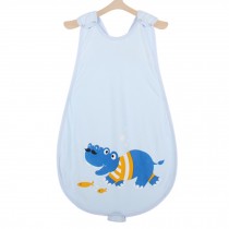 Creative Lovely Unisex-Baby Sleeping Sack Cotton Wearable Blanket-Blue Crocodile