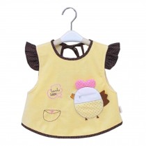 Lovely Chick Waterproof Baby Feeding Clothes  Saliva Towel Baby Bibs, Yellow