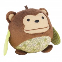 Lovely Animal Soft Plush Bell Ball Toy/Kid's Catch and Feel Toy, Monkey