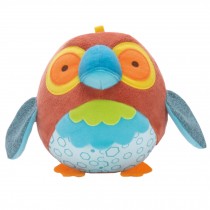 Lovely Animal Soft Plush Bell Ball Toy/Kid's Catch and Feel Toy,Parrot