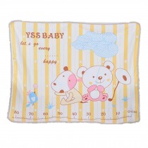 Lovely Baby Reusable Waterproof Infant Home Travel Urine Pad Cover??yellow)