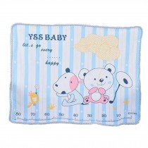 Lovely Baby Reusable Waterproof Infant Home Travel Urine Pad Cover??blue)