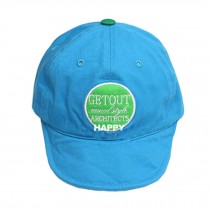 Baby's Summer Outdoor Baseball Cap Round Soft Brim Sun Protection Hat,Blue