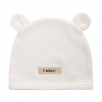 Soft Infant/Toddler Hat Cute Rabbit Hat Pure Cotton Sleep Cap,White