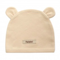 Soft Infant/Toddler Hat Cute Rabbit Hat Pure Cotton Sleep Cap, Beige