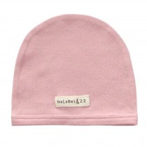 Soft Infant/Toddler Hat Cute Hat Pure Cotton Sleep Cap, Pink