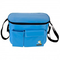 Stroller Hanging Bag Waterproof Multifunctional Organizer with Lid,Blue