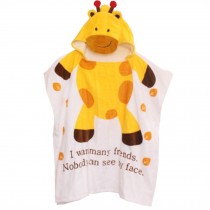 Cute Baby Towel/ Bath Towel/Baby-Washcloths/BABY bathrobe,Giraffe