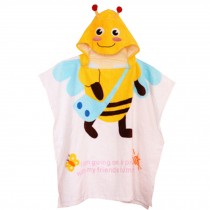 Cute Baby Towel/ Bath Towel/Baby-Washcloths/BABY bathrobe,Backpack Bee