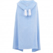 Cute Baby Towel/ Bath Towel/Baby-Washcloths/BABY bathrobe,Blue Rabbit