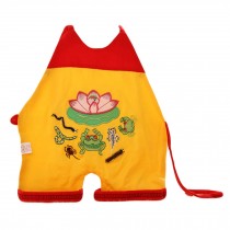 Summer Neonatal Bellyband To Protect The Belly Chest Covering Lotus Yellow