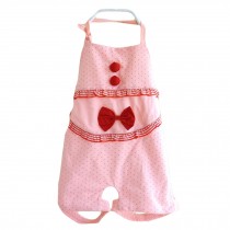 Summer Neonatal Bellyband To Protect The Belly Chest Covering Bow Pink
