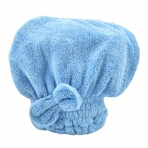 Mold-resistant Hair-Drying Cap Super Water-Absorbent Shower/Bath Cap Blue